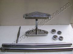 FRONT FORK ASSY. IN CHROME FOR BROAD TYRE(UPTO 150 NO.)