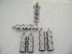 HANDLE GRIPS WITH FRONT AND REAR FOOTREST