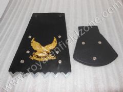 CUSTOM FRONT AND REAR GOLD EAGLE MUDGUARD FLAP