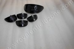 HEAD LAMP PEAK AND INDICATOR PEAKS IN BLACK