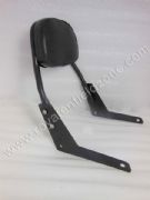 HARLEY 750CC PILLION BACKREST IN MATT BLACK