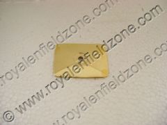 BRASS TAPPED PLATE OLD STLYE