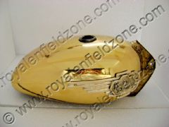 BRASS FUEL TANK WITH BRASS MONO (14 LITRES)