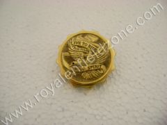 TANK CAP HARLEY STYLE IN BRASS