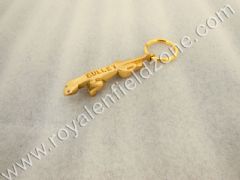 PANTHER KEY CHAIN IN BRASS