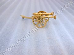BIG CANNON IN BRASS FOR FRONT MUDGUARD