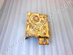 BRASS BATTERY COVER SELF START FORE NEW MODELS ENGRAVED