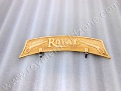BRASS FRONT MUDGUARD NO PLATE
