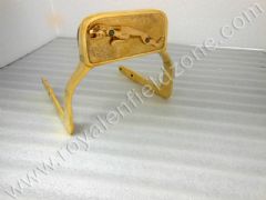 BRASS BACKREST WITH JAGUAR LOGO