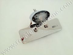 TAIL LAMP LED SINGLE IN METAL  WITH LICENSE PLATE STAND