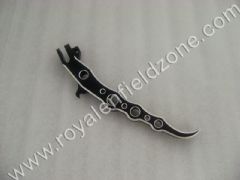 CUSTOM BLACK -CHROME SIDE STAND