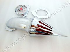 CUSTOM CHOPPER AIR FILTER WITH METAL BODY