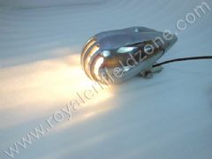 HEAD LAMP GRILL TYPE IN METAL CHOPPER STYLE