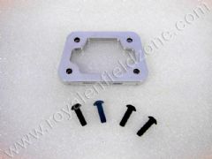 UCE TAPPED PLATE WITH TRANSPARENT GLASS