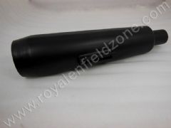 HARLEY DAVIDSON STREE 750CC EXHAUST IN MATT BLACK