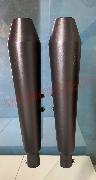 AEW INTERCEPTOR EXHAUST BLACK