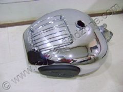 25 LITRES FULL CHROME P.T WITH GRILL AND KNEE PADS