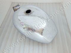 ENGRAVED FUEL TANK IN CHROME