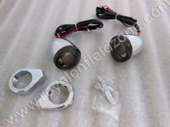 SMOKE GLASS BLINKERS IN LED FOR FRONT SHOCK ABSORBER
