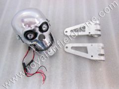 SKULL HEAD LAMP TYPE 2 WITH MOVABLE JAW AND BRACKETS