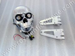 SKULL HEAD LAMP TYPE 2 WITH MOVABLE JAW,BRACKETS AND PROJECTOR