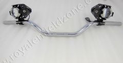 TRANSFORMER BLACK FOG LAMP FOR HANDLE/CRASH BAR MOUNTING