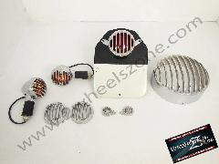 COMPLETE SET OF GRILL IN CHROME