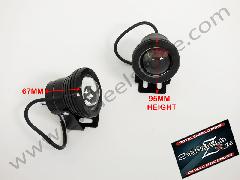 BLACK FOG LAMP IN SMD