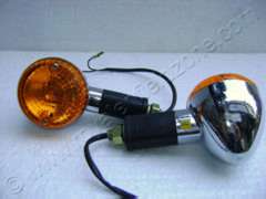 INDICATORS WITH ORANGE GLASS