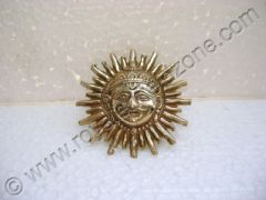 SUN IN BRASS