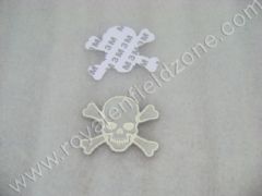 METAL LOGO SKULL