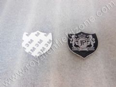 J.P LOGO IN METAL WITH 3 M TAPE
