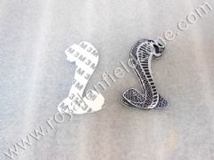 SNAKE LOGO IN METAL WITH 3 M TAPE