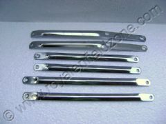 FRONT MUDGUARD STAYS SET 500cc CHROMIUM PLATED