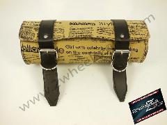 TOOL BAG ROUND BIG NEWSPAPER DESIGN