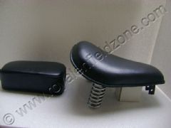 SADDLE SPRING SEAT(LEATHER COVER)
