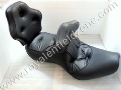 SEAT WITH FRONT AND REAR DETACHABLE BACKREST