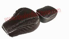 Brown seat cover