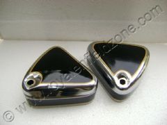 TOOL BOX BLACK-CHROME WITH GOLDEN STRIPS