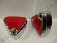 TOOL BOX RED-CHROME WITH GOLDEN STRIPS