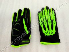 GLOVES WITH SKULL HAND (RADIUM)
