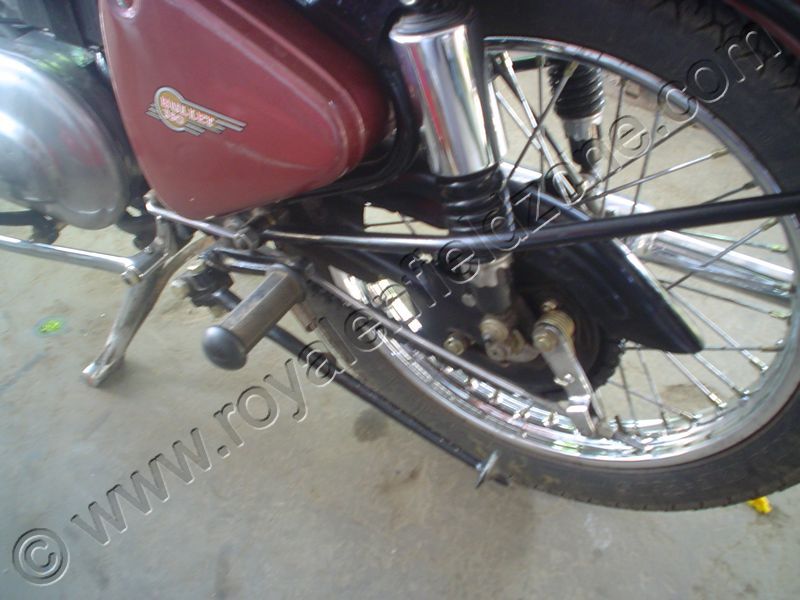 royal enfield back stand