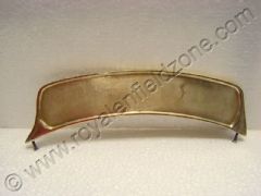 OLD MODEL FRONT MUDGUARD NUMBER PLATE IN BRASS
