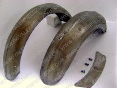 62 MODEL FRONT AND REAR MUDGUARD WITH RIBBED LINING