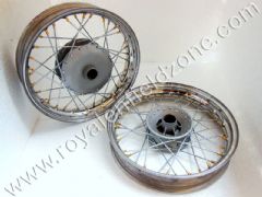 16 INCHES WHEEL RIM SET WITH BRASS NIPPLES