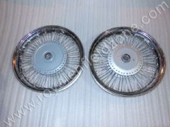 80 SPOKES FRONT AND REAR 16 INCHES WHEEL RIM SET