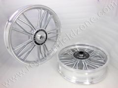HARLEY Y DESIGN IN SILVER 19 AND 15