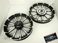 11 SPOKE RAJPUTANA DESIGN ALLOY WITH GOLDEN RIVETS