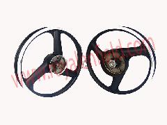 royal erado 3 spoke black boing closed alloy wheel front 19