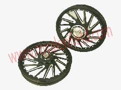 Harley style cross v alloy wheel